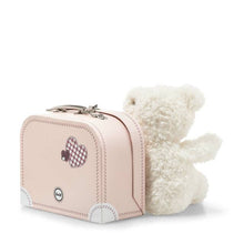 Load image into Gallery viewer, LOTTE TEDDY BEAR IN SUITCASE, 11 INCHES, EAN 111563